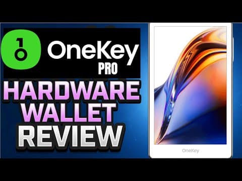 (NEW) OneKey PRO Crypto Hardware Wallet Unboxing/Review (2024)