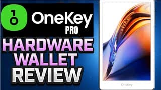 (NEW) OneKey PRO Crypto Hardware Wallet Unboxing/Review (2024)