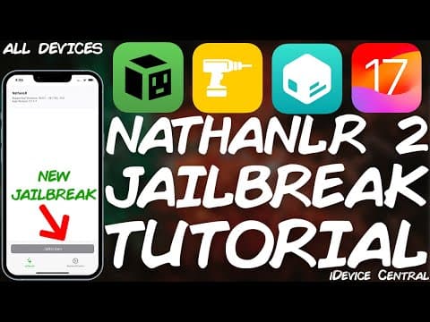 How To Jailbreak (all Devices) With The New Nathanlr 2.0 Jailbreak With Tweaks / Trollstore