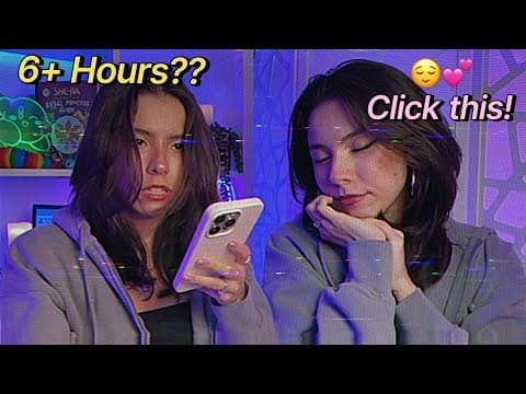 Asmr If Your Screen Time Is Over 6 Hours, Click This