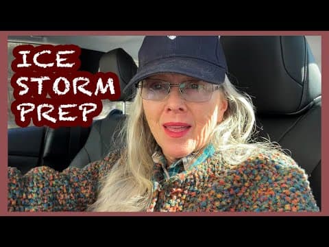 Last Chance To Ice Storm Prep!