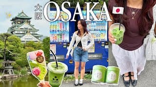 A Week In Osaka 🏯🍵🍡 Uji Day Trip, Universal Studios, World Expo | Japan Travel Vlog