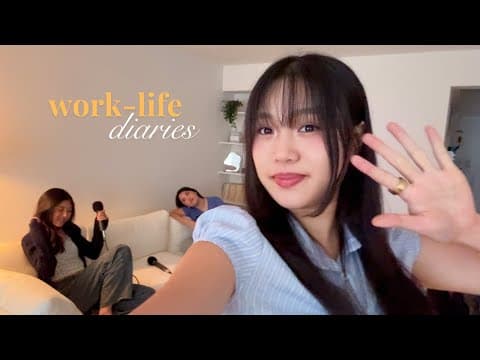 Work-life Diaries | Starting A New Channel, Busy Days At Work