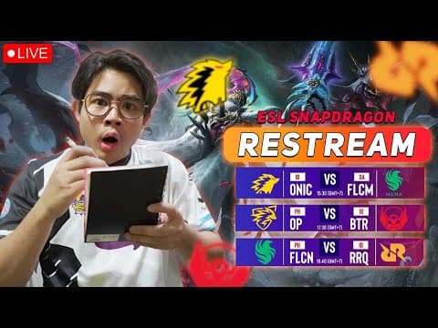 Super Big Match Welcome Back Streamer Analis - Esl Rrq Vs Falcon Ph