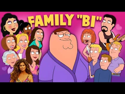 The Messed Up Love Life Of Peter Griffin In Family Guy
