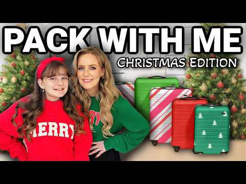 Pack With Me For Christmas Break 🎄 Airplane Snacks, Activities & Prep