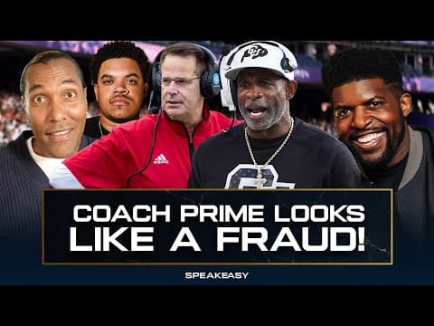 "coach Prime Looks Like A Fraud Because Of This!" - The Speakeasy Sound Off On Indiana Winning Natty
