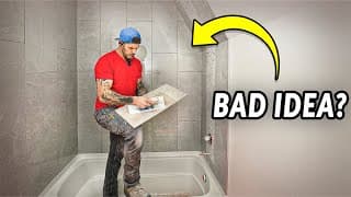 I Built A Bathroom In A Weird Place