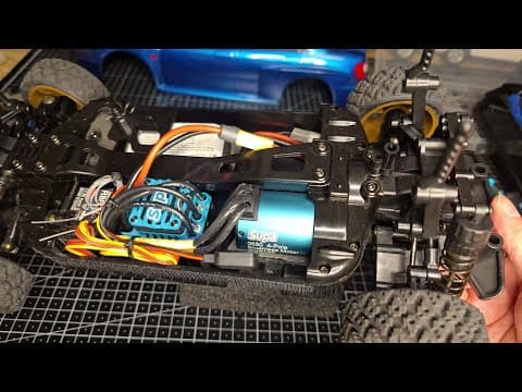 1/10 Scale Rc Car Skyrc Furiax Supa Combo Review - Tamiya Tb01