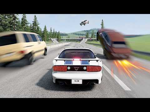 Beamng But Npcs Drive At Mach 1 On The Autobahn