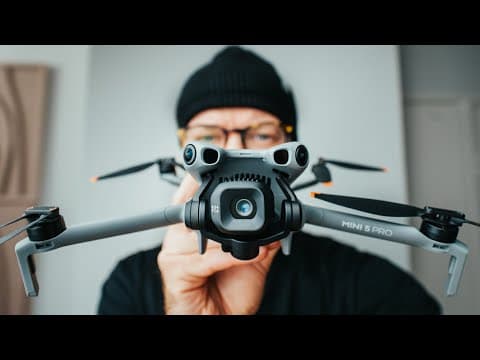 Dji Mini 5 Pro - Best Drone Of 2025? (unboxing + Test Flight)