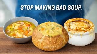 3 Iconic Soups Every Home Cook Should Master