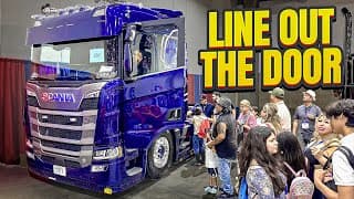 Over 500 People In Our Scania At The Texas Show!