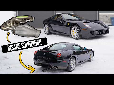 3d Printed Headers, Motec Ecu's, Manual Swap | Ferrari Cease & Desist Incoming?!