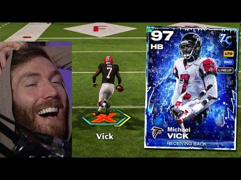 Why Is Mike Vick The Best Runningback In Mut?!