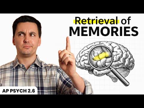 Retrieving Memories (ap Psychology Review Unit 2 Topic 6)