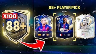 I Opened 100x 88+ Player Picks For Team Of The Year!