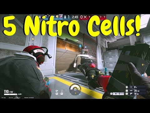 5 Man Nitro Strat In Rainbow Six Siege X