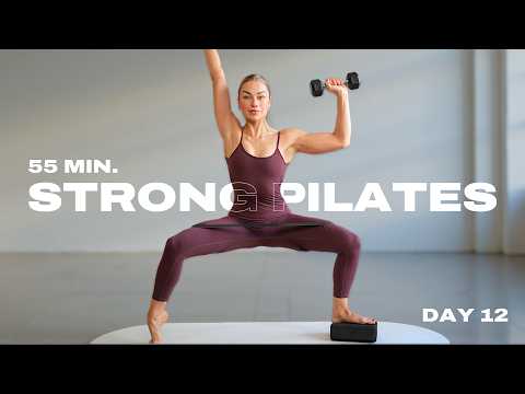 55 Min  Full Body Pilates X Strength Workout