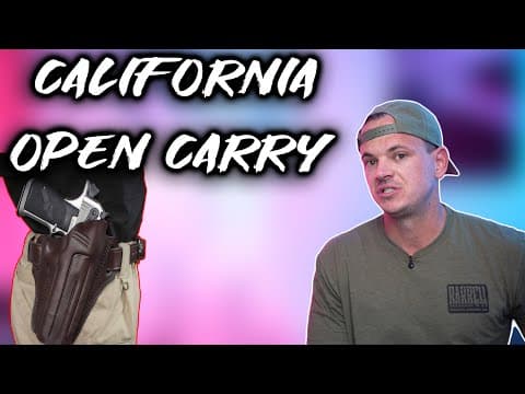 Open Carry Ban Ruled Unconstitutional?