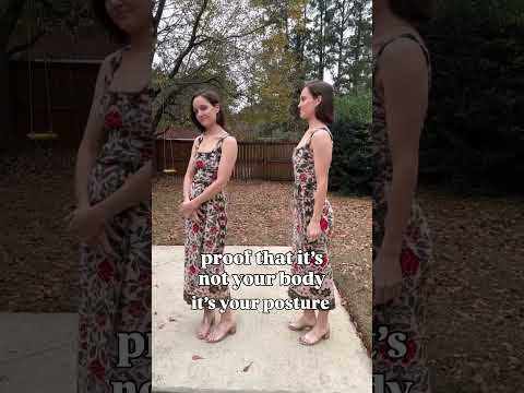 It’s not your body ☝️ It’s your posture!