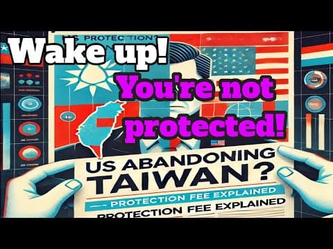 Taiwan, Do You Really Think You Are Protected?