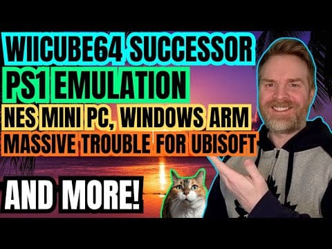Ps1 Emulator Gets New Features, Wiicube64 Competitor, Massive Problems For Ubisoft, Nes Mini Pc