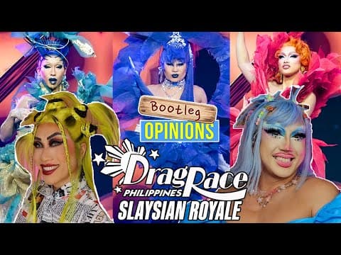 Drag Race Philippines: Slaysian Royale X Bootleg Opinions: "holy Cacao!" With Rock M. Sakura!