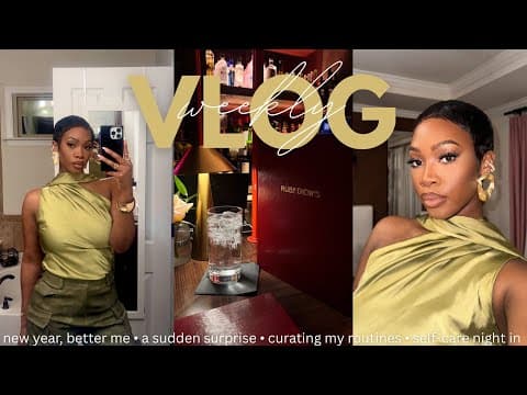 Starting 2026 Off Right | Elevated Style, Better Self-care & A Sudden Shift 🙌🏾