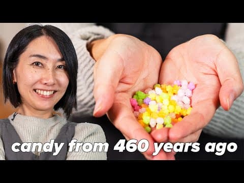 I Tried To Make Konpeitō, Candy From 460 Years Ago