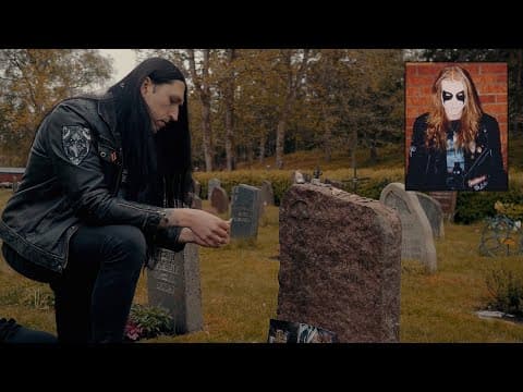 I Visited Pelle 'dead' Ohlin Hometown And Grave  (mayhem/morbid Singer)