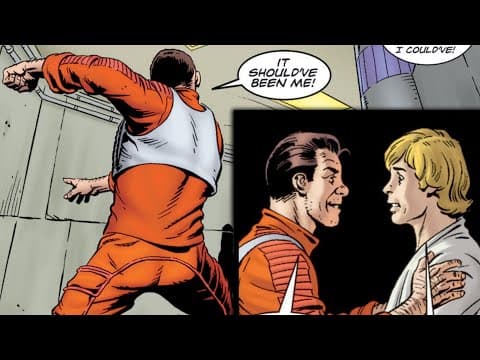 The Rebel Pilot Who Hated Luke For Destroying The Death Star [legends]