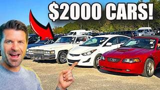 What Will $2000 Buy At A Donation Car Auction?