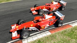 Michael Schumacher And The Legendary Ferrari F2004 3.0 V10 On The Nordschleife