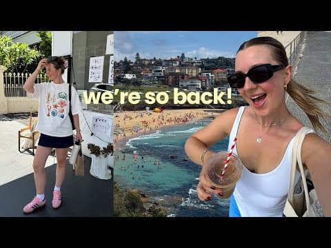 I'm Back, Sydney!! | Job Update, Second Whv, And Future Plans? 🇦🇺🪩🥂