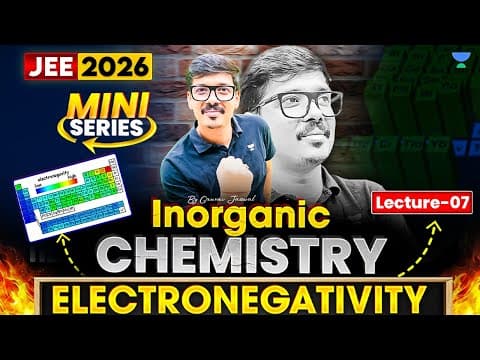 Ioc For Jee 2026 | Ioc Mini Series | Electronegativity | Gaurav Jaiswal Sir
