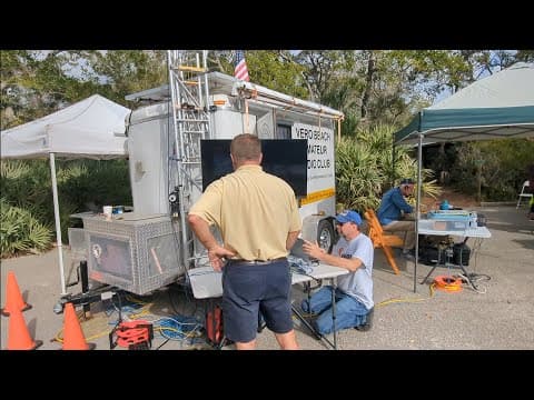 This Is A Real Ham Radio Club!!!! W4ot Vero Beach, Winter Field Day 2026