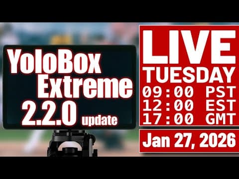 Huge Yolobox Extreme 2.2.0 Firmware Update! Photojoseph Live 2026 Ep 02