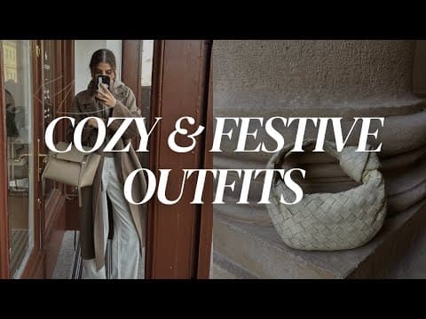 10 Cozy & Festive Outfits You'll Love For Winter | Goelia Try-on Haul