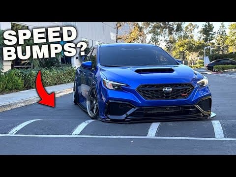 How I Daily Drive A Slammed Subaru Wrx... (speed Bumps, Driveways, Etc.)