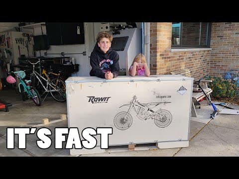 Rawrr Mantis 72v - Unboxing And First Test Spin!