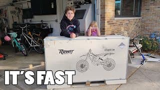 Rawrr Mantis 72v - Unboxing And First Test Spin!