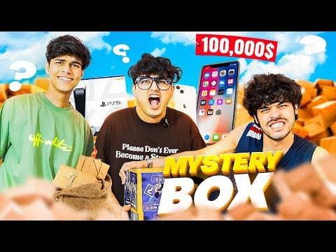 I Got 100 Mystery Boxes **iphone** Ft Adarshuc