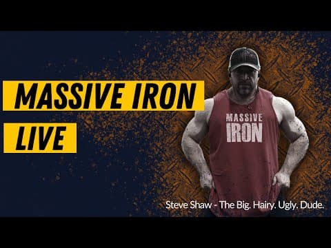 Combining Reverse Pyramid + Rest-pause // Massive Iron Live Podcast And Q&a - Jan 9th 2026