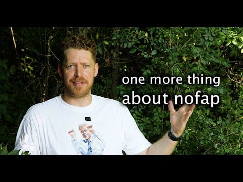 One More Thing About Nofap