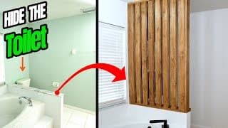 Instantly Update Any Room With Partition Wall // Easy Room Divider