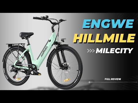 Engwe Hillmiles Milecity Review – Best Budget City E-bike? + Huge Aliexpress Black Friday Deals