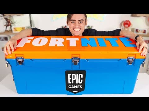 Unboxing Pre-release Fortnite Mystery Box!