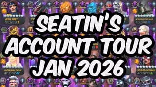 Seatin's Account Tour January 2026 - 68 7 Star Rank 4 Champions - Marvel Contest Of Champions