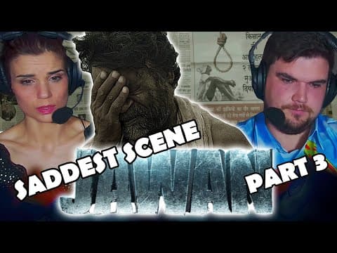 Saddest Indian Farmers Scene! Jawan Saddest Scene - Shah Rukh Khan - Part 3 - Reaction
